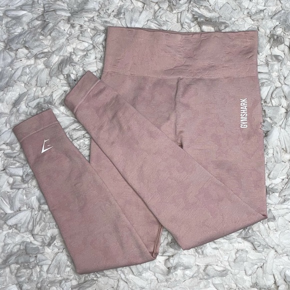 Gymshark Adapt Camo Seamless Leggings - Light Pink - Picture 6 of 6